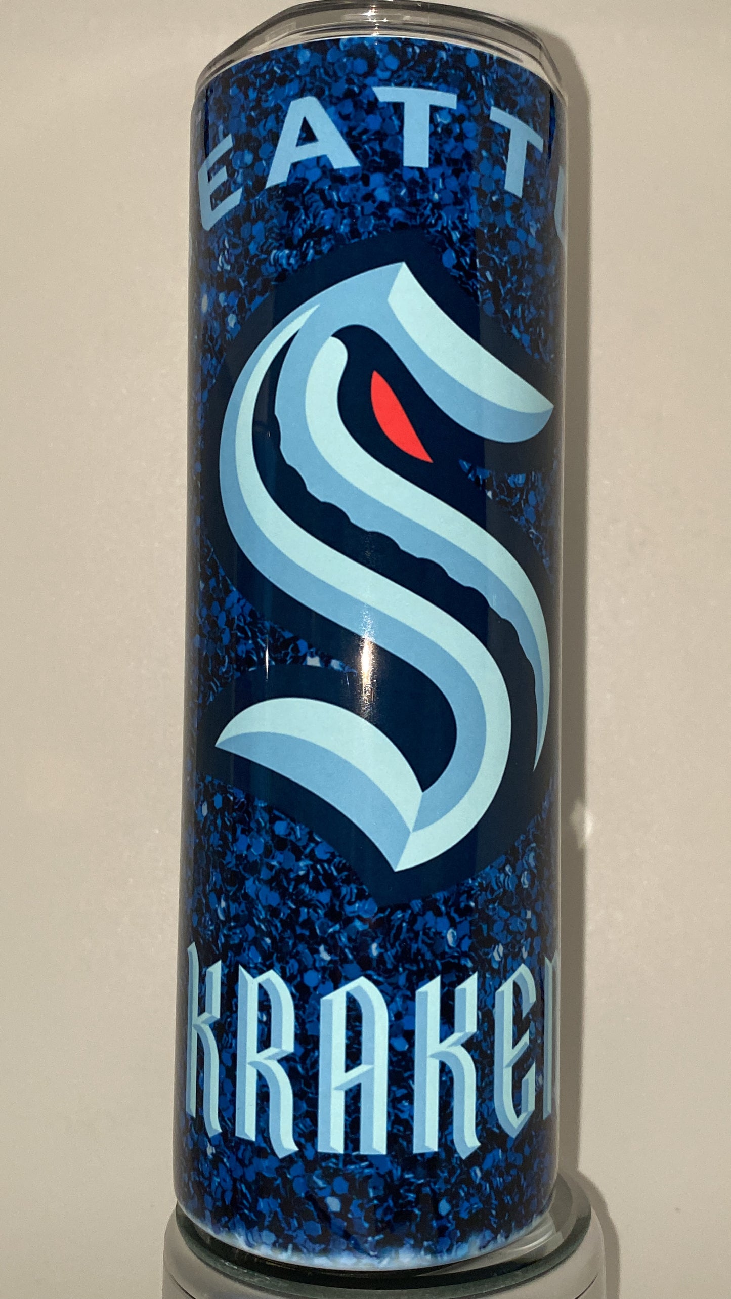 Seattle Kraken Tumbler 20 oz Straight NHL Hockey Drinking Cup Double Insulated