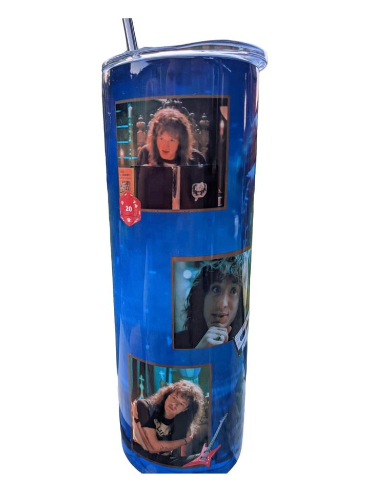 Stranger Things 4 Eddie Munson Tumbler HOT or COLD Drinks 20 Oz Cup