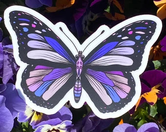 Magical Butterfly Rainbow Sticker Decal Butterflies Stickers