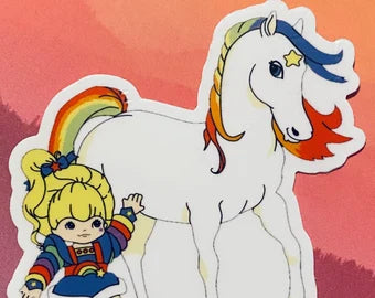 Rainbow Brite Starlite Vintage 1980 Sticker Gift Retro 1980s Rainbow Bright