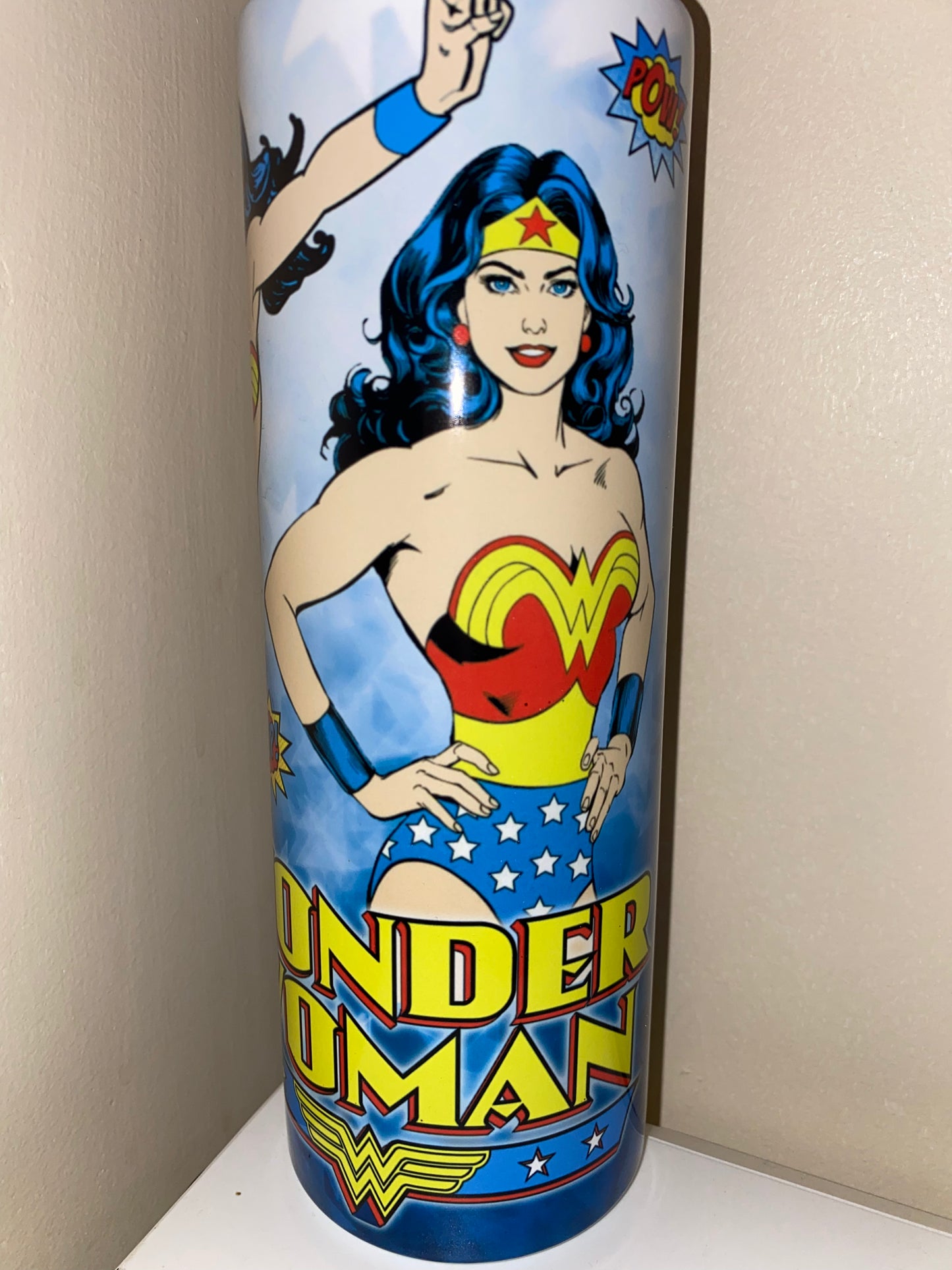 Wonder Woman inspired tumbler 20 oz Personalized Cup