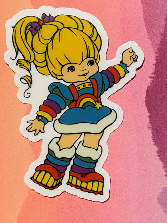 Rainbow Brite Made in the 80s Sticker
