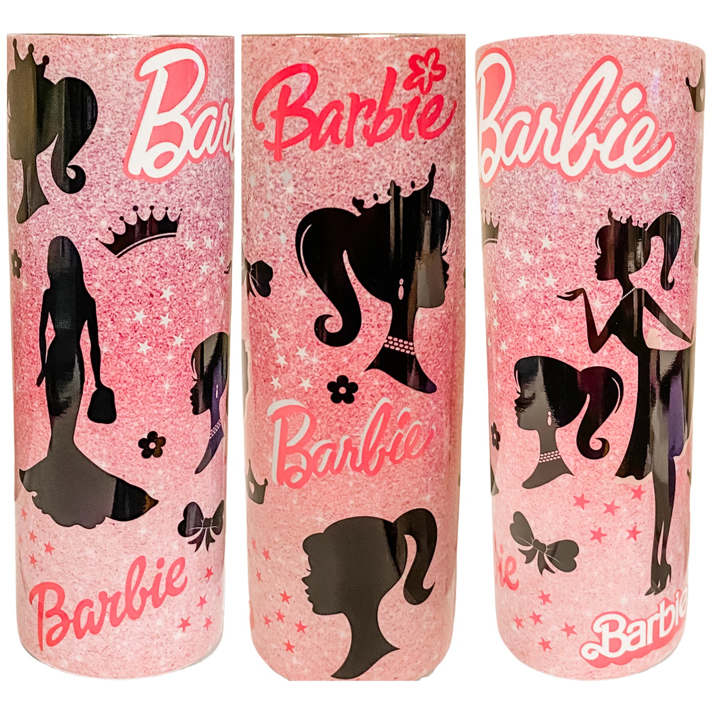 Pretty Pink Barbie Retro Tumbler Hot and Cold Drink Cup