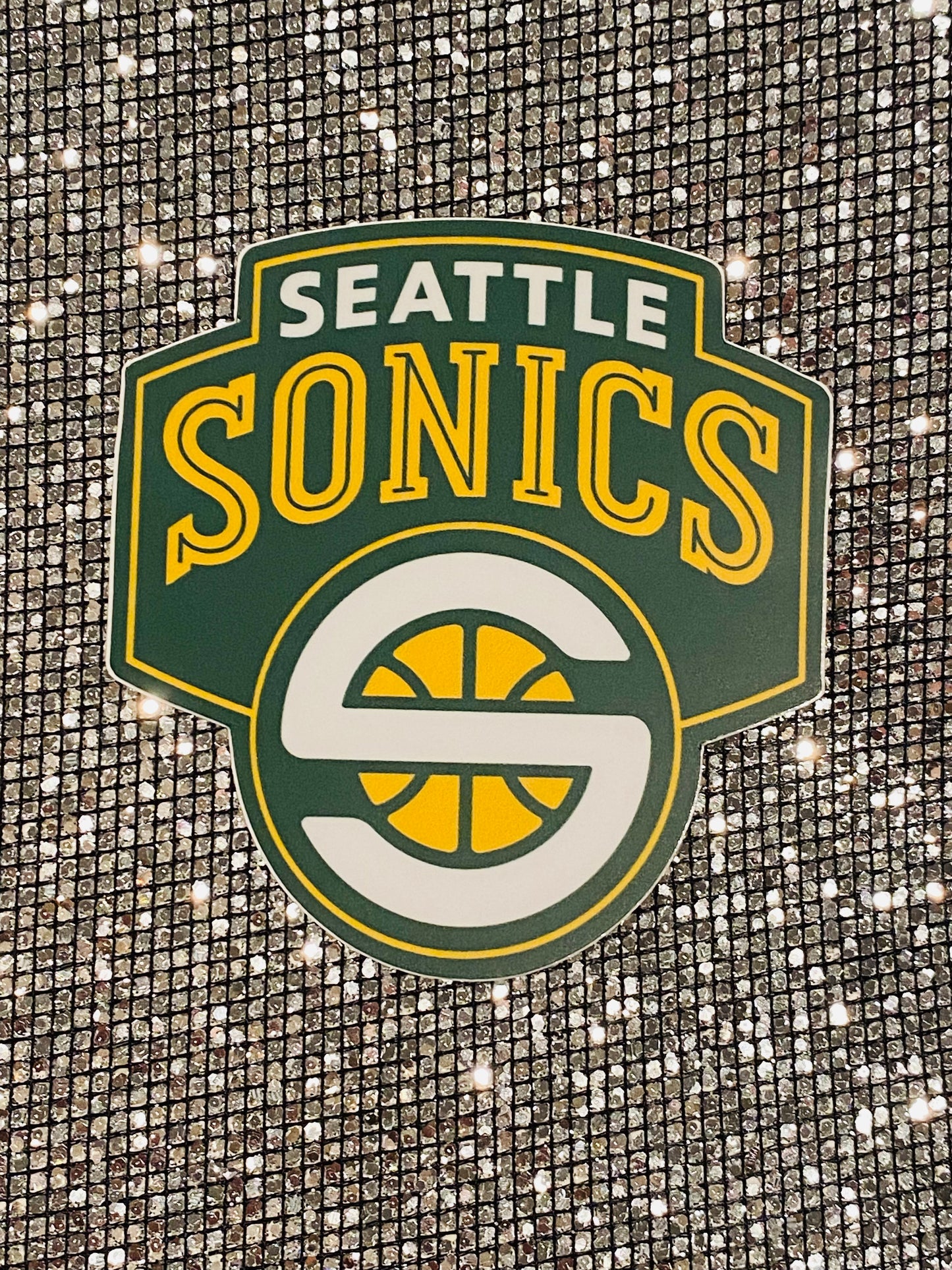 Seattle Super Sonics Stickers Retro Inspired Supersonics Decals