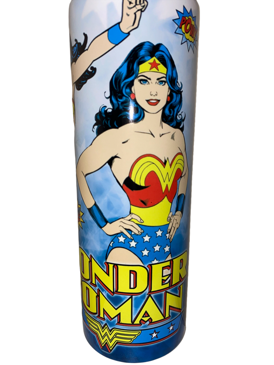 Wonder Woman inspired tumbler 20 oz Personalized Cup