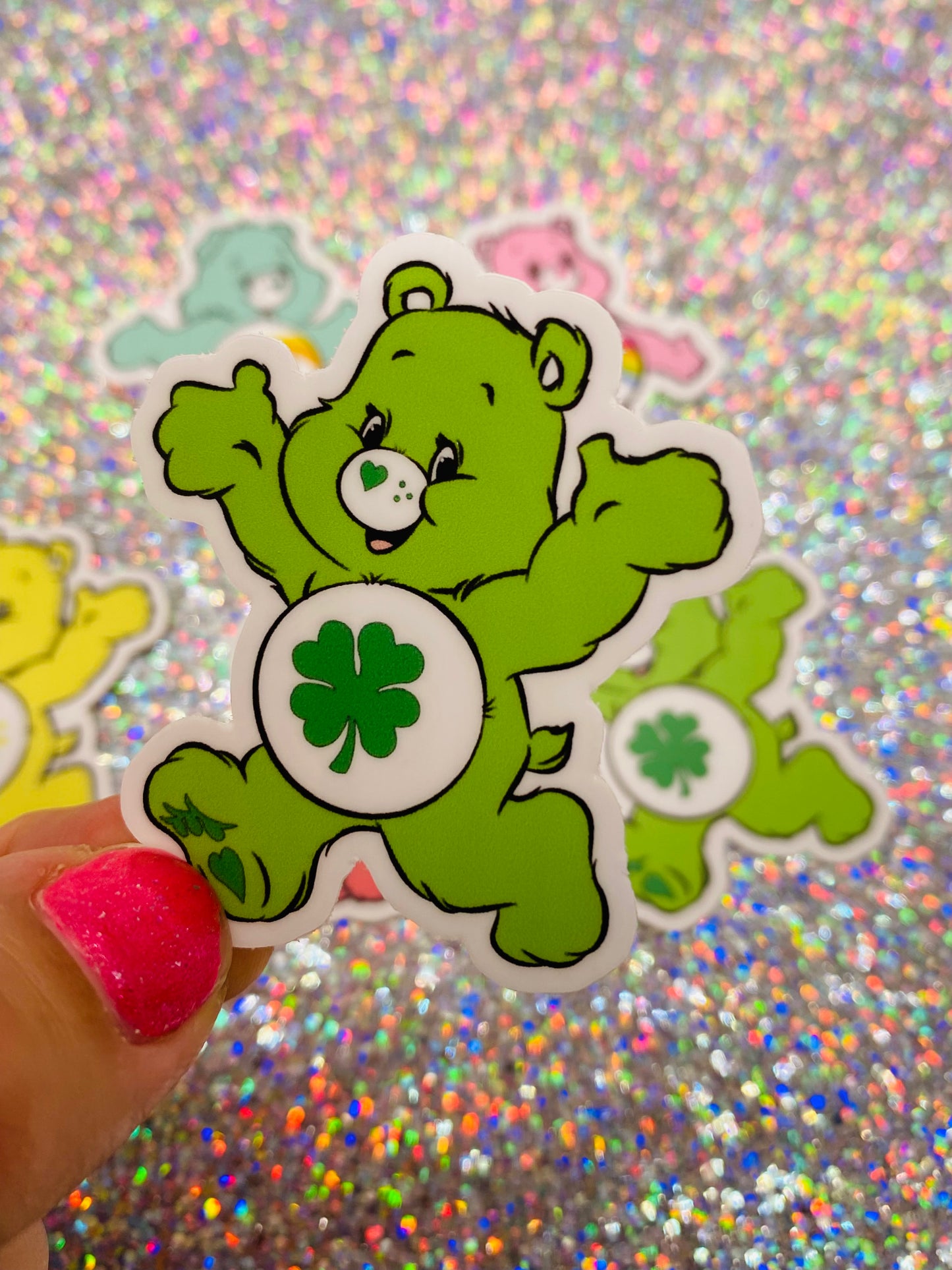 Care Bear Mini Stickers Retro Vintage Inspired Carebear 80s Decals