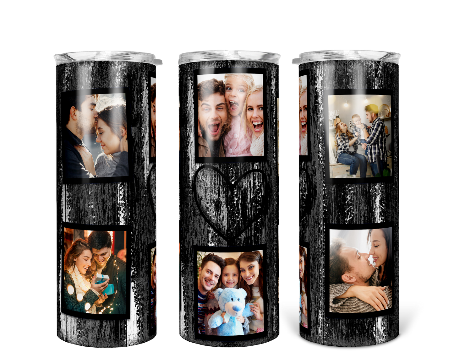 Personalized Picture Frame 20 oz Hot and Cold Double Insulated Drinking Cup