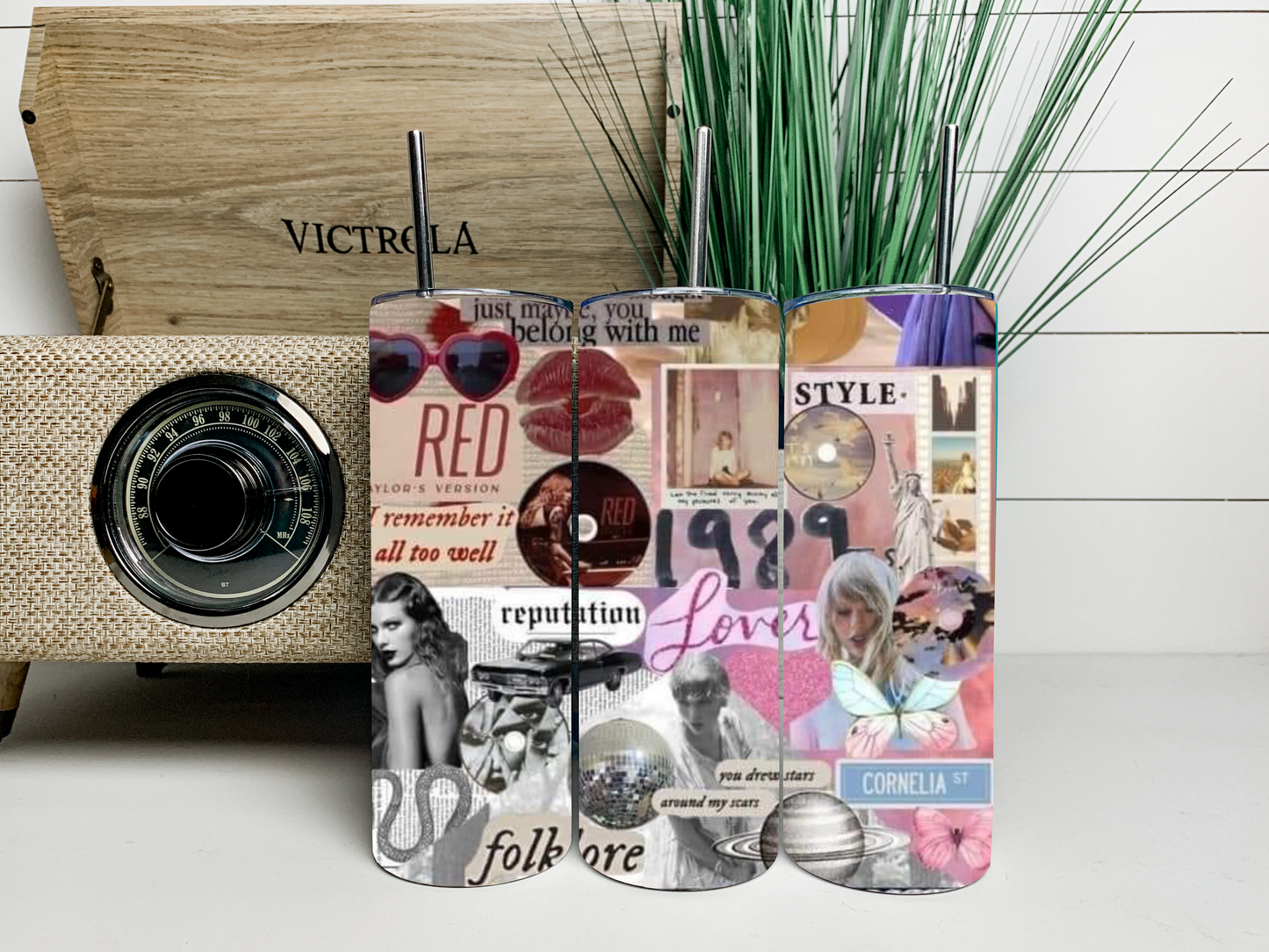 Taylor Swift the Eras 20 oz. Drinking Tumbler Cup