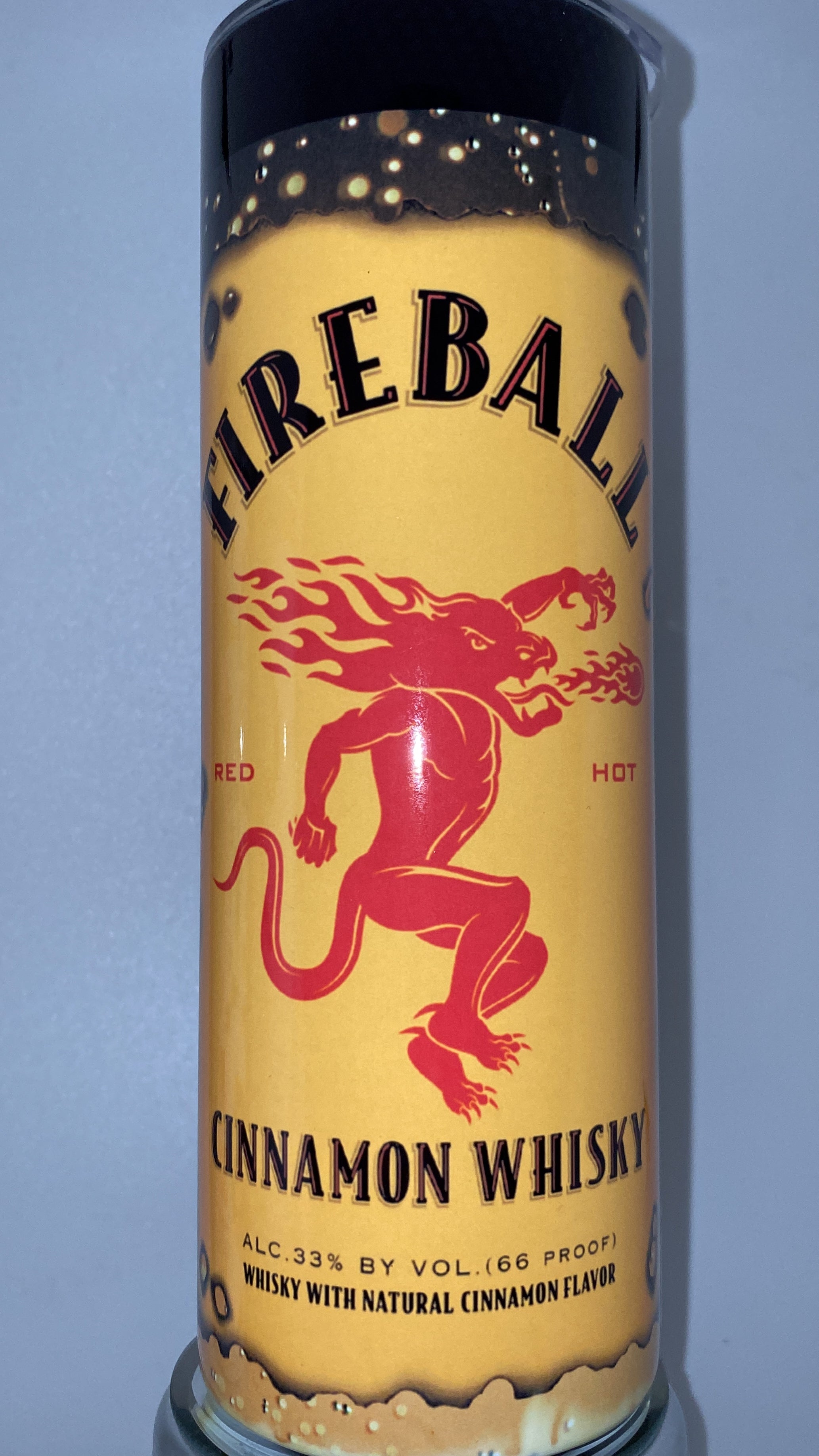 Fireball liquor, drink, inspired 20 oz drinking Tumbler for HOT and CO ...