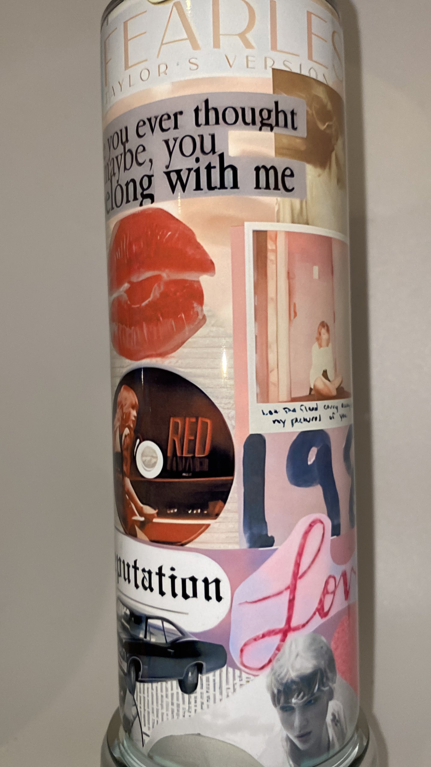 Taylor Swift the Eras 20 oz. Drinking Tumbler Cup