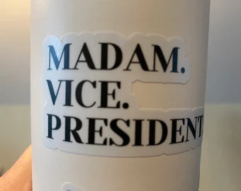 Madame Vice President sticker decal ALL weatherproof MVP