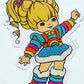 Rainbow Brite vintage 1980 sticker retro 1980s rainbow bright Stickers