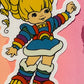 Rainbow Brite vintage 1980 sticker retro 1980s rainbow bright Stickers