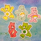 Care Bear Mini Stickers Retro Vintage Inspired Carebear 80s Decals