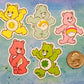 Care Bear Mini Stickers Retro Vintage Inspired Carebear 80s Decals