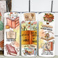 Book Lover Reading Tumbler 20 oz Hot and Cold Drinks Double Insulated