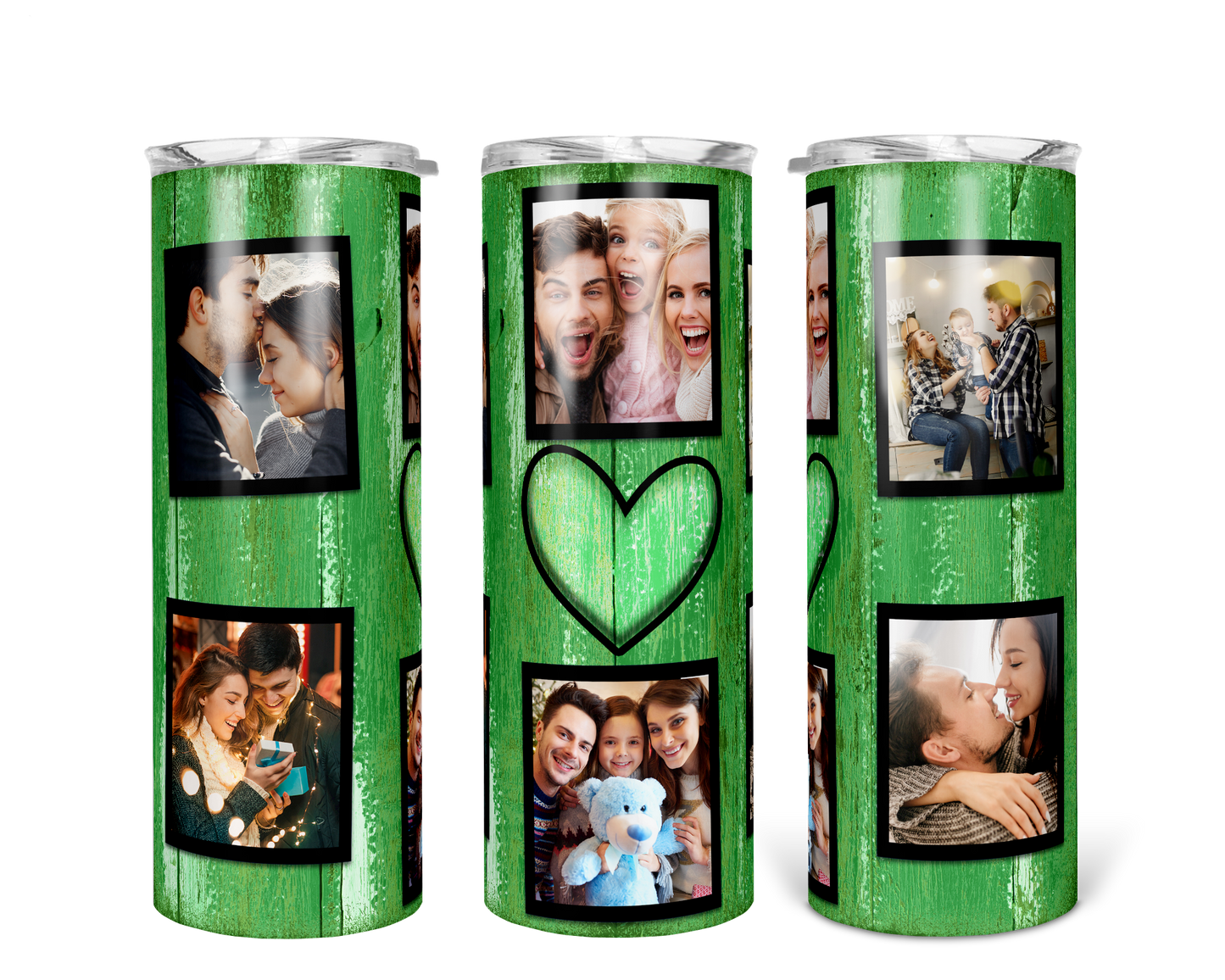 Personalized Picture Frame 20 oz Hot and Cold Double Insulated Drinking Cup