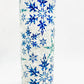 Snowflake tumbler 20 oz straight holiday tumblers Christmas gift double insulated lid and straw