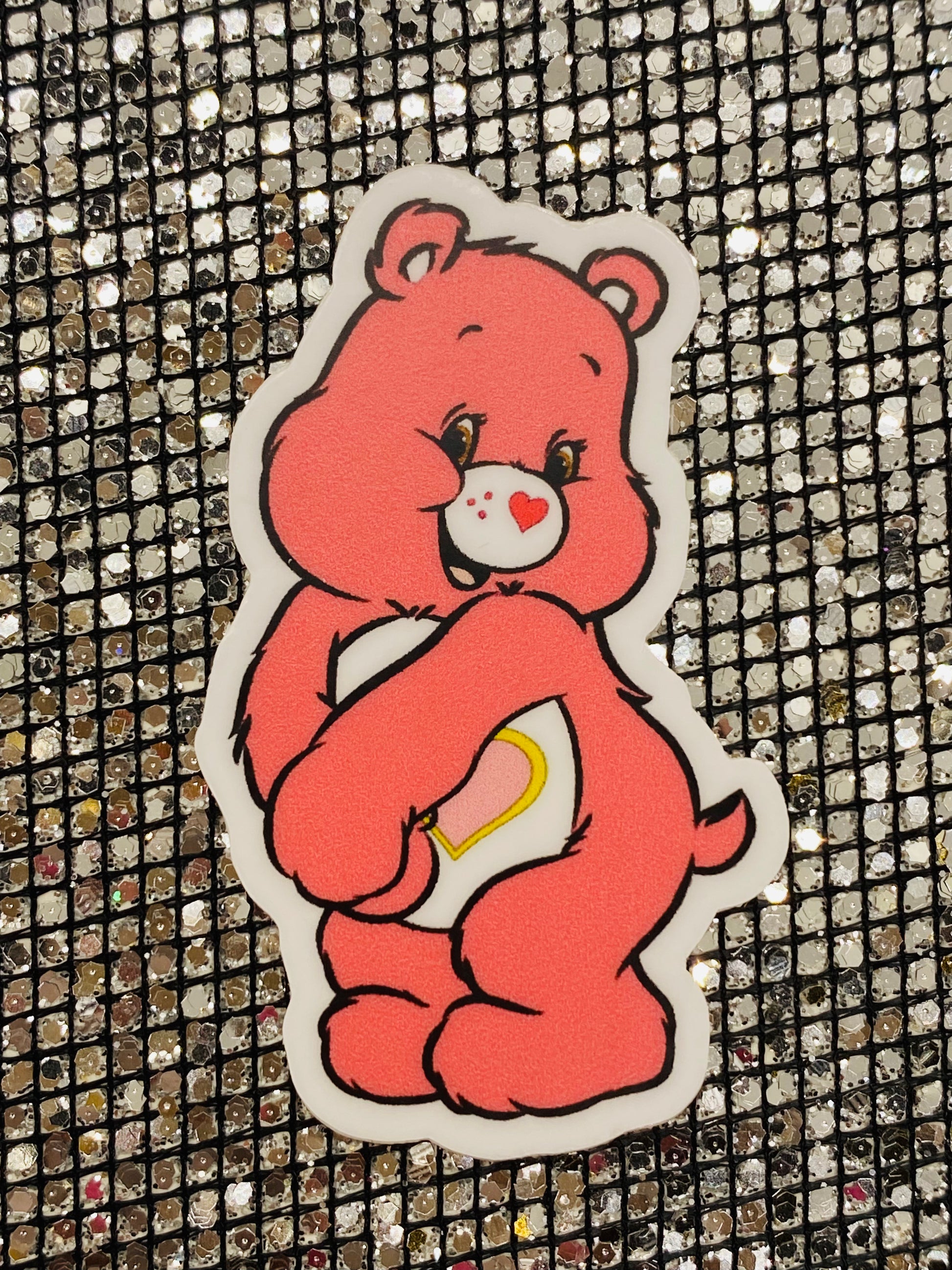 Cheer Bear 80s Care Bear Sticker – Dainty Daisy Press