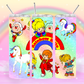 Rainbow Brite 80s Retro 20 oz Hot and Cold Double Insulated Drinking Cup