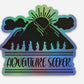 Adventure Seeker Sticker Mountain lover Holographic Decal